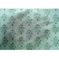 thumbnail image 4 of oneOone Cotton Silk Fabric Floral Block Printed Fabric 1 Yard 42 Inch Wide, 4 of 4