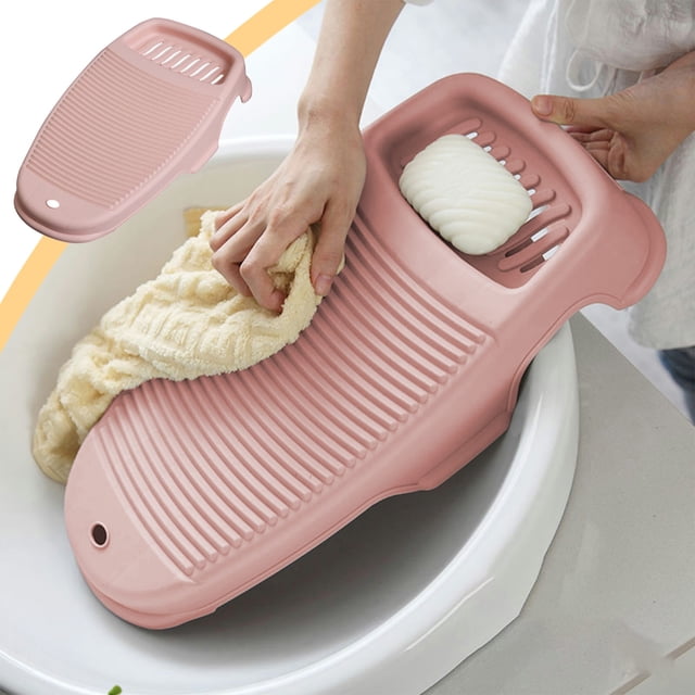 EGNMCR Washing Machine Hand Washing Clothes Board Plastic Washing Board Home With Stand Portable Laundry appliances