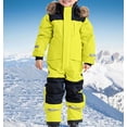 thumbnail image 2 of Veste de Ski pour Enfants Filles Enfants Filles Garçons Combinaisons Colorées une-Pièce Combinaisons de Ski Vestes Combinaisons d'Hiver, 2 of 9
