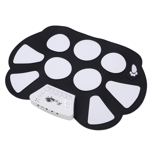 Roll Up Drum Kit, Pure Sound Drums Practice Pad 9 Pads For Players