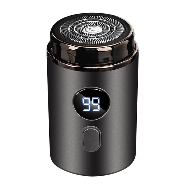fastboy Rasoir Électrique à Recharge USB Petit Portable Longue Durée de Vie Peut Raser à Tout Moment Rasoir à Barbe Homme Gris