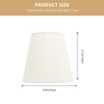 thumbnail image 4 of SHISUYAN Small Lampshade E14 Socket Retro Style Lamp Shade Cloth Vintage Lamp Shade, 4 of 8