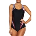 thumbnail image 3 of Women's Sport One Piece Swimsuit Racerback Competitive Athletic Swimwear Bathing Suits, 3 of 5
