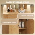 thumbnail image 4 of HOMCOM Armoire de Rangement pour Salon Buffet avec Portes à Fermeture Douce, 4 of 10