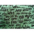 thumbnail image 5 of oneOone Cotton Silk Mint Green Fabric Text Craft Projects Decor Fabric Printed By The Yard 42 Inch Wide-R9, 5 of 5