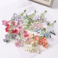 thumbnail image 2 of MesaSe 10Pcs Artificial Flower Realistic Decorative Exquisite Bridal Headgear Fake Hydrangea Wedding Decor, 2 of 10