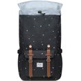 thumbnail image 4 of KAUKKO Laptop Outdoor Backpack, Traveling Rucksack Fits 15.6 Inch Laptop(5-12-BLACK), 4 of 5