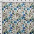 thumbnail image 4 of oneOone Cotton Poplin Twill Medium Blue Fabric Florals Sewing Craft Projects Fabric Prints By Yard 56 Inch Wide-LG, 4 of 4