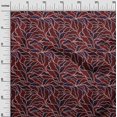 thumbnail image 3 of oneOone Viscose Chiffon Red Fabric Abstracts Sewing Craft Projects Fabric Prints By Yard 42 Inch Wide, 3 of 4