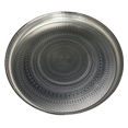 thumbnail image 1 of Round Tray, 13inch-Serving Tray, Luxury Decorative Tray, Coffee Table Tray, Jewelry Tray Silver, 1 of 8