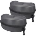 thumbnail image 1 of Shisuyan 2pcs Cycling Eyewear Case Ski Goggles Box Shockproof Sunglasses Case with Zipper, 1 of 9