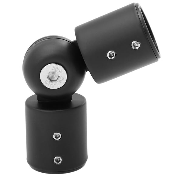 EIGTHTAIL Corner Curtain Rod Connector Curtain Elbow Corner Rod Joint Curtain Rod Elbow Connector