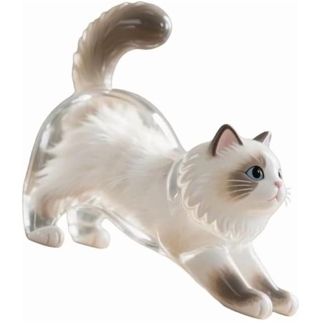 Cats Hair Storage Bottle Animals Hair Memorial Bottle Cats Furs Memorys Box Storage Box For Cats Hair Animals Lovers Transparent Cats Hair Glass Bottles