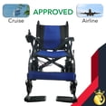thumbnail image 3 of ComfyGO 6011 Fauteuil Roulant Électrique Motorisé Robuste, Bleu, 3 of 6
