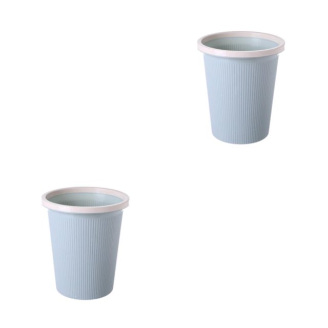 Decodeary Choose Dustbin For And Long-lasting Features Storage Basket Living Room Nordic Blue 23*25*17cm 2Set