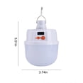 thumbnail image 3 of EGNMCR Camping et Randonnée Camping - Lampe Suspendue de Tente Extérieure pour Camping, Randonnée, Panne, Lanterne de Camping Ouragan-E, 3 of 6