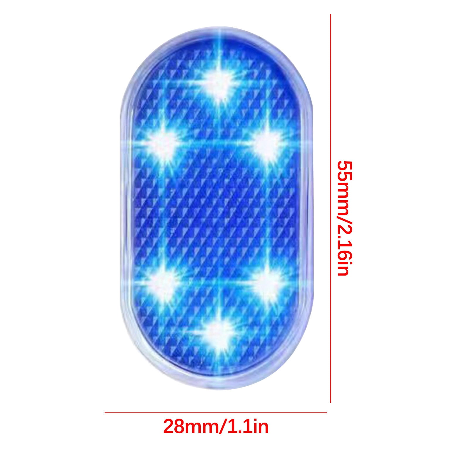 Birdeem Lumières Led Intérieures de Voiture Lumières d'Ambiance Éclairage Sans Câblage Tactile Éclairage de Voiture Décoration de Modification de Voiture Sans Fil