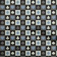 thumbnail image 1 of oneOone Rayon Black Fabric Poker Card Craft Projects Decor Fabric Printed By The Yard 56 Inch Wide, 1 of 4