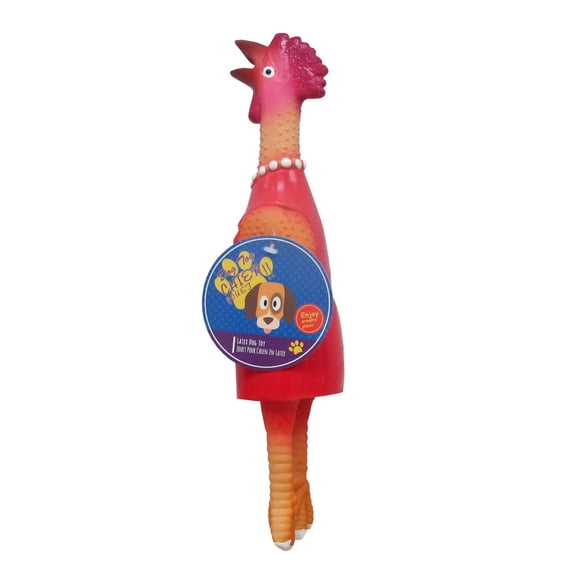 Latex Chicken Dog Toy