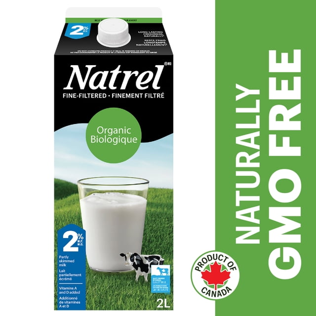Natrel Lait 2L Biologique Finement Filtré 2 %