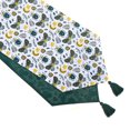 thumbnail image 1 of Runner De Table En Coton 54 "Papillon Et Coléoptère, 1 of 3