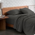 thumbnail image 1 of Bare Home Flannel Sheet Set - 100% Cotton - Deep Pocket - King, Gray, 4-Pieces, 1 of 7