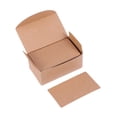 thumbnail image 2 of Retro Memo Pads DIY Kraft Blank Greeting Graffiti Postcard Handwritten Words Message Cards About 100pcs, 2 of 8