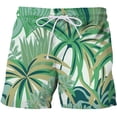 thumbnail image 1 of DPTALR Men Printing Breathable Seaside Vacation Beach Shorts Swimming Trunks, 1 of 2