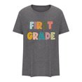 thumbnail image 4 of Liquidation d'Économies! BEFOKA T-Shirt pour Femmes Grande Taille, Blouse Décontractée d'Été pour Femmes, Haut Décontracté à la Mode pour Dames, Chandail Imprimé à Col Rond à Manches Courtes, 4 of 4