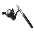 thumbnail image 4 of Mini Portable Pocket Fishing Rod Pen Design Aluminum Alloy Pole Reel Combo for Anglers, 4 of 6