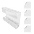thumbnail image 1 of Luzkey Contenant Porte-Savon en Acrylique Réutilisable Installation Facile Distributeur de Sachets Accessoires de Cuisine pour Porte Bar Armoire Porte Café Transparent, 1 of 8