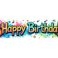 thumbnail image 4 of Musical Theme Happy Birthday Banner with Guitar and Notes Decorations Background Backdrop for Birthday Party Photography Props and Party Decor Supplies, 4 of 4