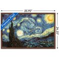 thumbnail image 3 of The Starry Night by Vincent van Gogh Wall Poster, 22.375" x 34", 3 of 5