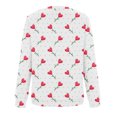 thumbnail image 4 of 2023 Chandail à Capuchon Surdimensionné pour Femmes Col Rond Imprimé Manches Longues Hauts Imprimés Blouse Régulière Costumes d'Halloween/Noël Rabais de 50 % Liquidation, 4 of 4