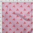thumbnail image 3 of oneOone Cotton Flex Fabric Bird Block Print Fabric By The Yard 40 Inch Wide, 3 of 4