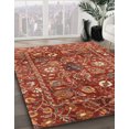 thumbnail image 2 of Ahgly Company Indoor Rectangle Abstract Red Oriental Area Rugs, 8' x 12', 2 of 6