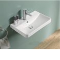 thumbnail image 4 of American Imaginations 19.88-in. W 1 Hole Ceramic Top Set In White Color - Overflow Drain Incl. AI-30725, 4 of 8