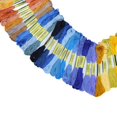 thumbnail image 3 of Fil à Broder Brodé à la Main en Polyester et Coton, Couleur Arc-en-Ciel, 3 of 7