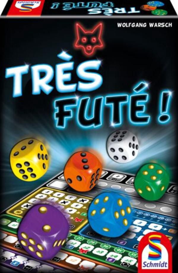 Schmidt Spiele - Très Futé - Jeu de dés Roll and Write en français - 1 à 4 joueurs - Mode solo - 8 ans et +