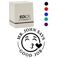 thumbnail image 1 of Printtoo Personalized Teachers Stamp Good Job Teachers Name Self-Inking Rubber Stamp Appreciation Message For School Classroom & Homework Supplies,Black - 30 x 30 mm, 1 of 6