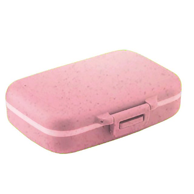 Pill Case Plastic Portable 6 Grids Pill Organizer Pill Box for Outdoor Travel