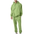 thumbnail image 2 of TIMIFIS Men's Tracksuit 2 Piece Hooded Athletic Sweatsuits Pullover Casual Running Jogging Sport Suit SetsFall, 2 of 9