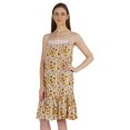 thumbnail image 3 of Bimba Nuisette en Rayonne Imprimée pour Femmes, Robe de Nuit à Bretelles Spaghetti, Nuisette Aguichant, 3 of 7