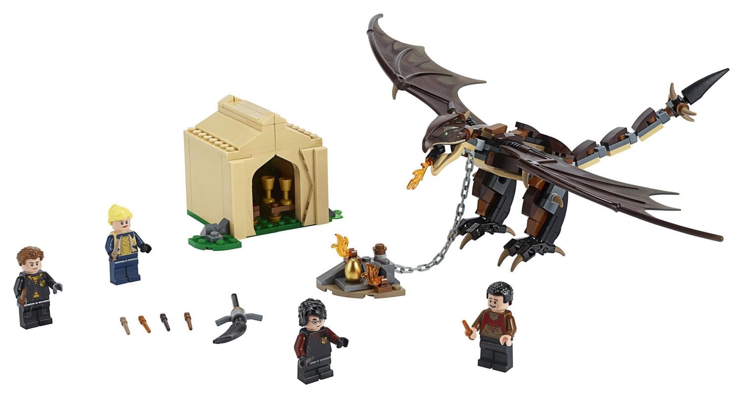LEGO Harry Potter and the Goblet of Fire Hungarian Horntail Triwizard Challenge 75946 Toy Building Kit (265 Piece)