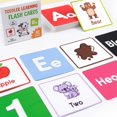 thumbnail image 2 of CJiaWei Flash Cards Set For Toddlers Learning 60pcs Flash Cards Early Childhood Educational Card Set A, 2 of 6