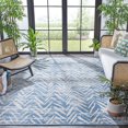 thumbnail image 1 of SAFAVIEH Cottage Ronni Tapis Intérieur/Extérieur à Chevrons, 1 of 6