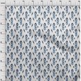 thumbnail image 3 of oneOone Cotton Poplin Fabric Paisley Ikat Print Fabric BTY 56 Inch Wide, 3 of 4