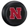 thumbnail image 1 of Nebraska Cornhuskers Housse de Pneu Grande Taille Noir, 1 of 1