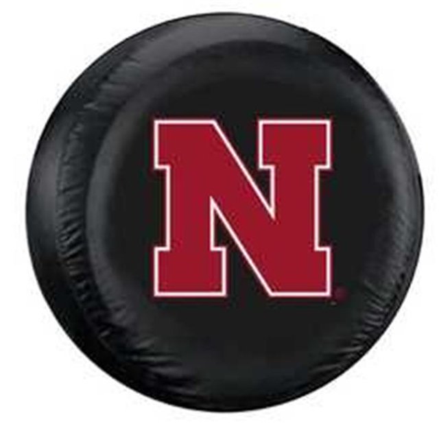 Nebraska Cornhuskers Housse de Pneu Grande Taille Noir
