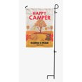 thumbnail image 4 of Printtoo Multicolore Joyeux Campeur Terrain de Camping Drapeaux de Camping pour Campeurs Personnalisés Double Face Drapeau Décor Extérieur Panneau Drapeau de Terrain de Camping, 4 of 4